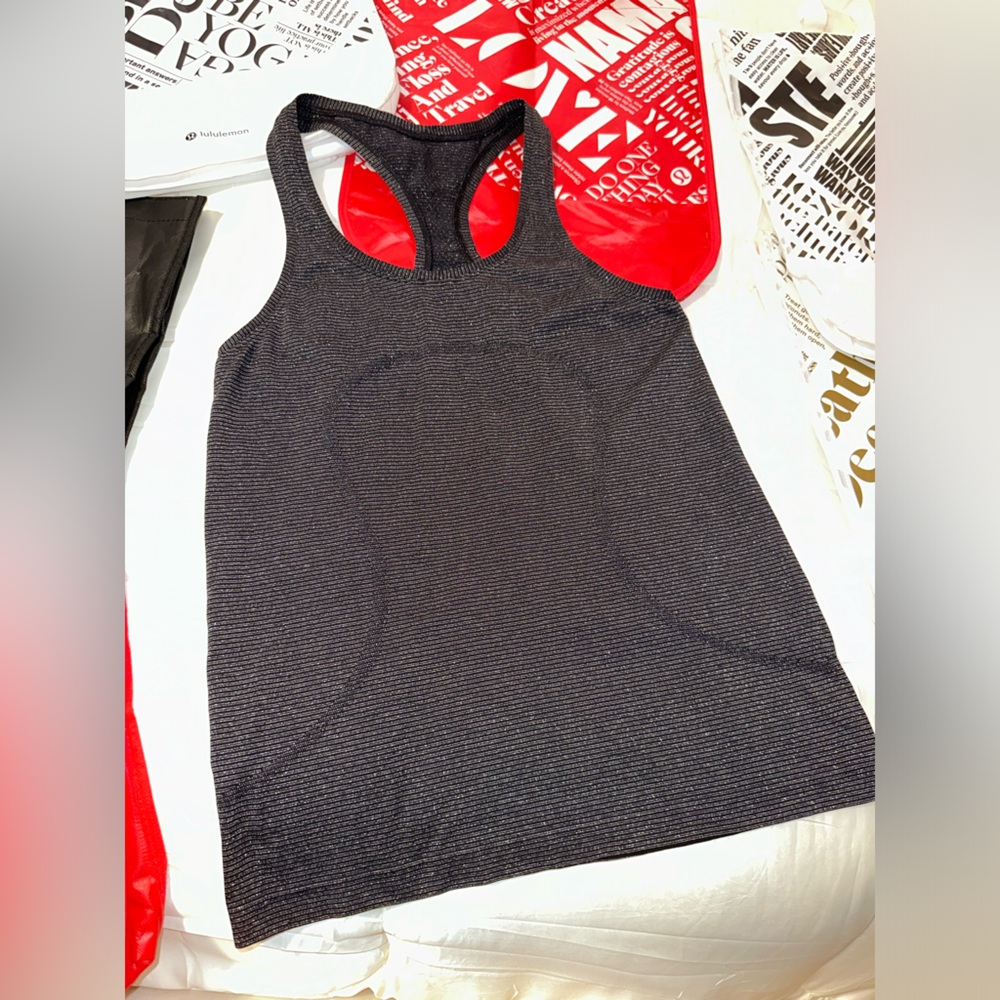 Lululemon Bundle (2) Swiftly Tank Top Mauve/Metal… - image 5